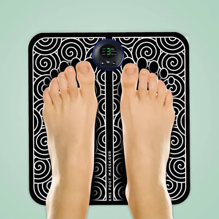 FlexiStep - Kompakte elektrische Fußmassage-Matte