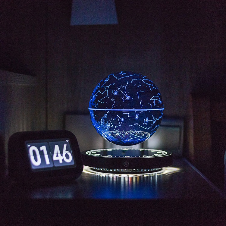 OrbitStar - Schwebender Globus mit Sternkarte