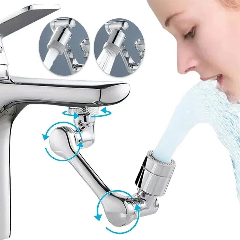 Swivelix - Flexibler Verlängerungsaufsatz für Wasserhähne