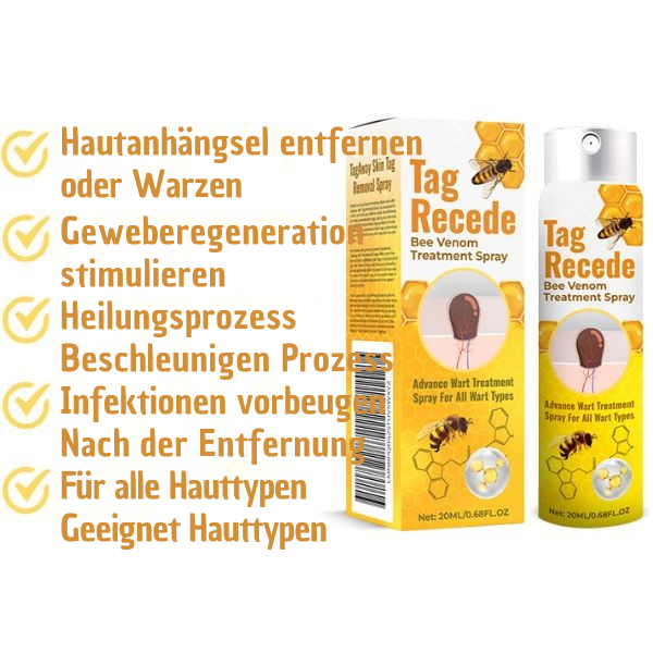 DermClear - Flüssiges Spray zur Entfernung von Hautanhängseln