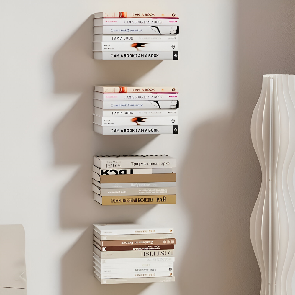 HoverStack - Unsichtbares schwebendes Bücherregal
