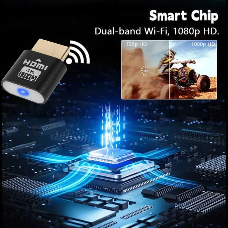 4K HDMI TV Streaming Device with Plug and Play Setup
