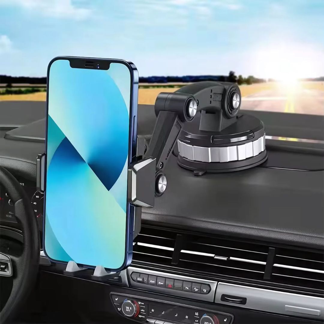 DriveHold - Verstellbare Handyhalterung fürs Auto mit mehreren Gelenken