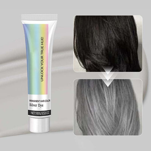SilverTone - Permanente silberne Haarfarbe