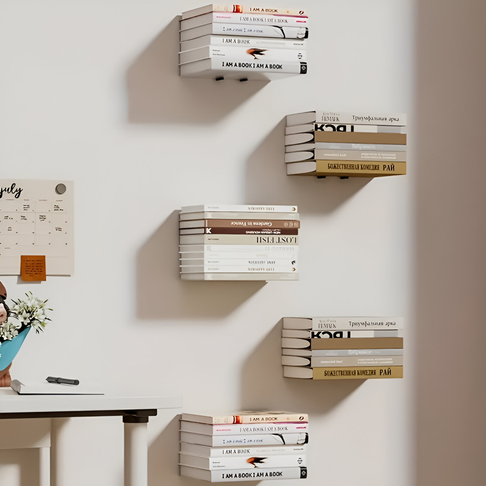 HoverStack - Unsichtbares schwebendes Bücherregal