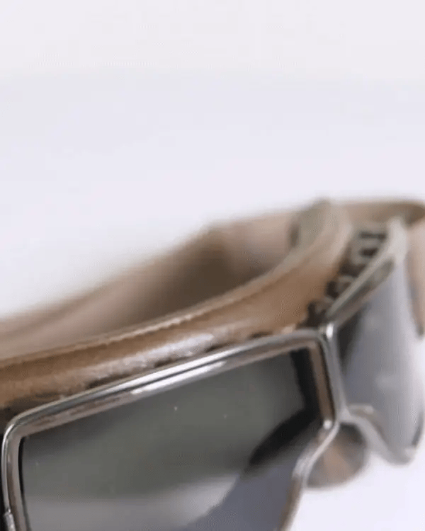 MotoVision - Motorradbrille im Vintage-Stil