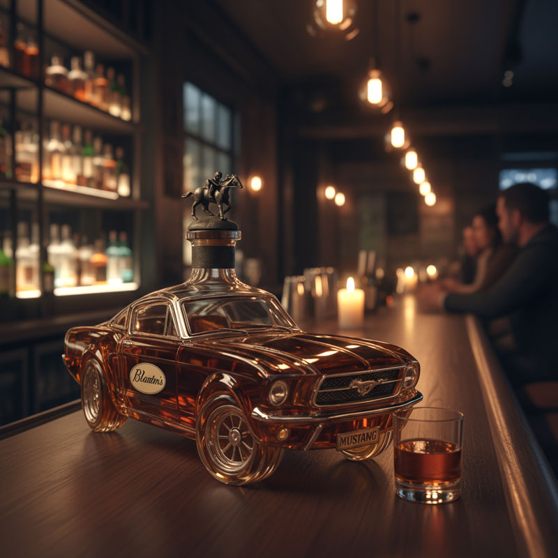 AutoDecant - Whisky-Dekanter in klassischer Autoform