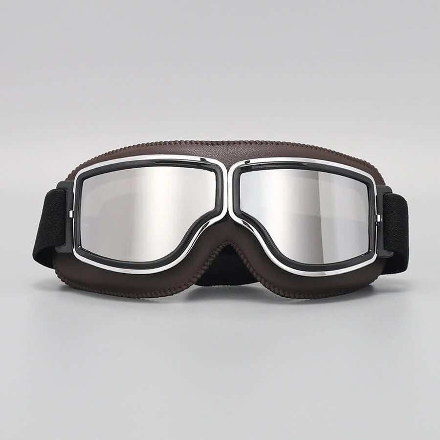 MotoVision - Motorradbrille im Vintage-Stil