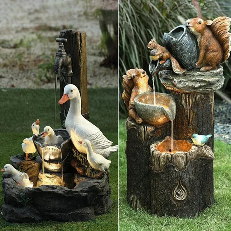 SolarPond - Solarbrunnen für den Außenbereich