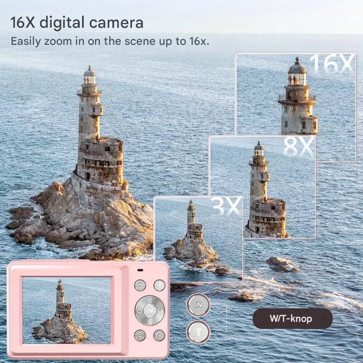 Vintora - Kompakte digitale Point-and-Shoot-Kamera