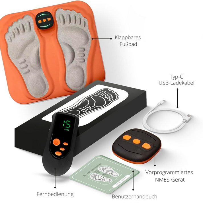 NerveEase - Elektrisches Fußmassagepad