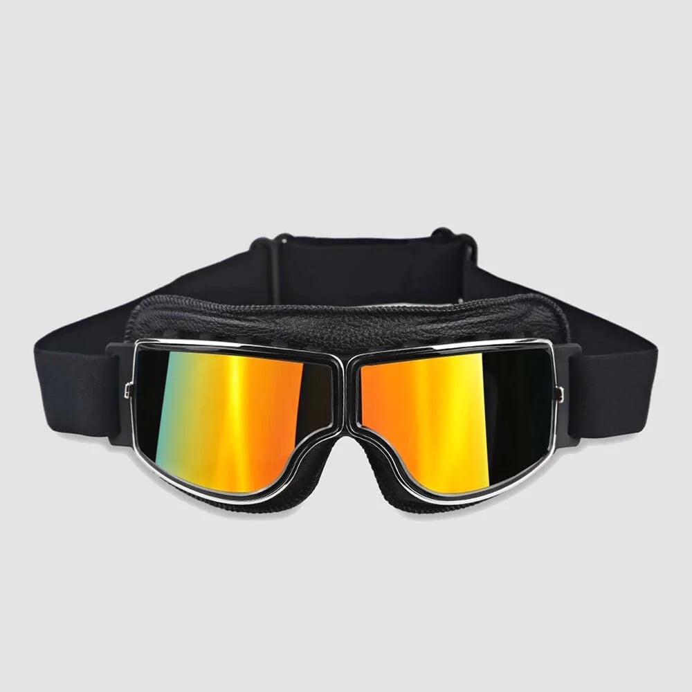 MotoVision - Motorradbrille im Vintage-Stil
