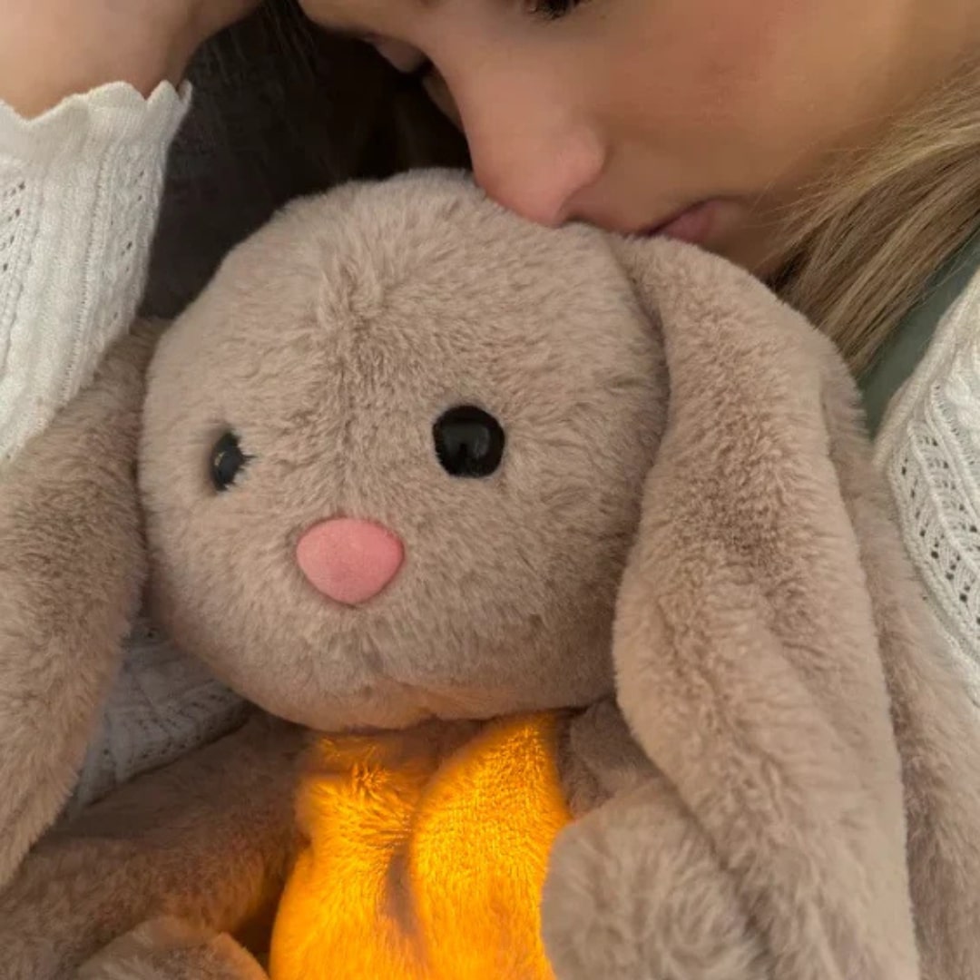 SnuggleBunny - Weiches Plüschtier mit Atembewegung
