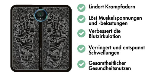 FlexiStep - Kompakte elektrische Fußmassage-Matte
