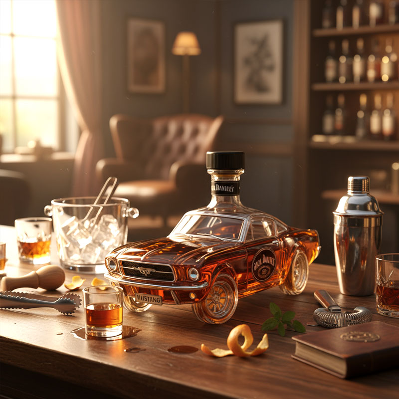 AutoDecant - Whisky-Dekanter in klassischer Autoform