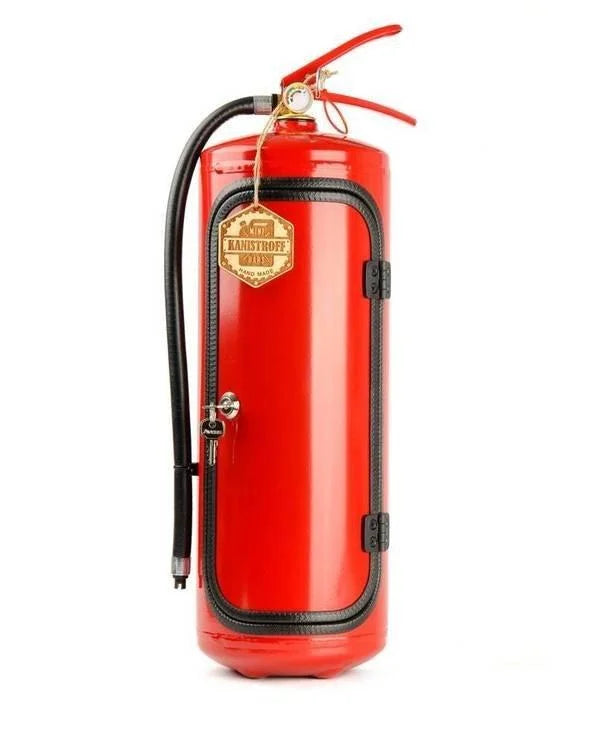 ExtinguBar - Abschließbarer Likörschrank in Feuerlöscherform