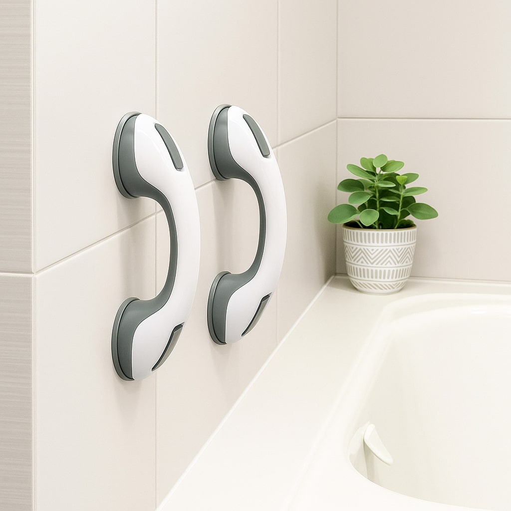 Steadix - Tragbarer Saugnapf-Haltegriff für die Dusche