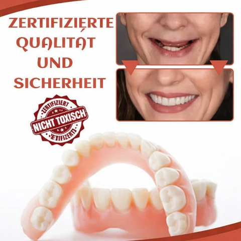 Moldacush - Anpassbares Haftkissen für Zahnprothesen
