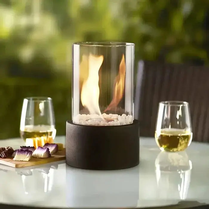 LuminaPit - Runde Tisch-Feuerstelle