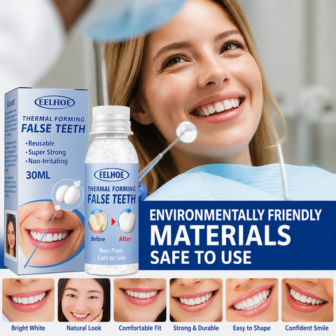 TempSmile - Temporäres Zahnreparaturset zum thermischen Formen