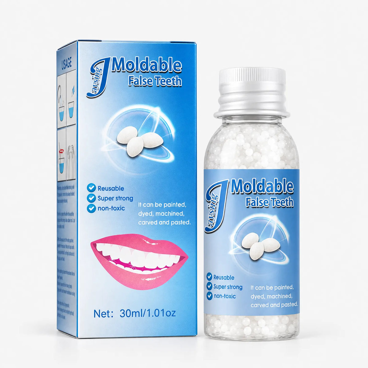 SmileFill - Formbares Set zur vorübergehenden Zahnreparatur