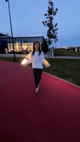 Glowkip - Verstellbares LED-Springseil