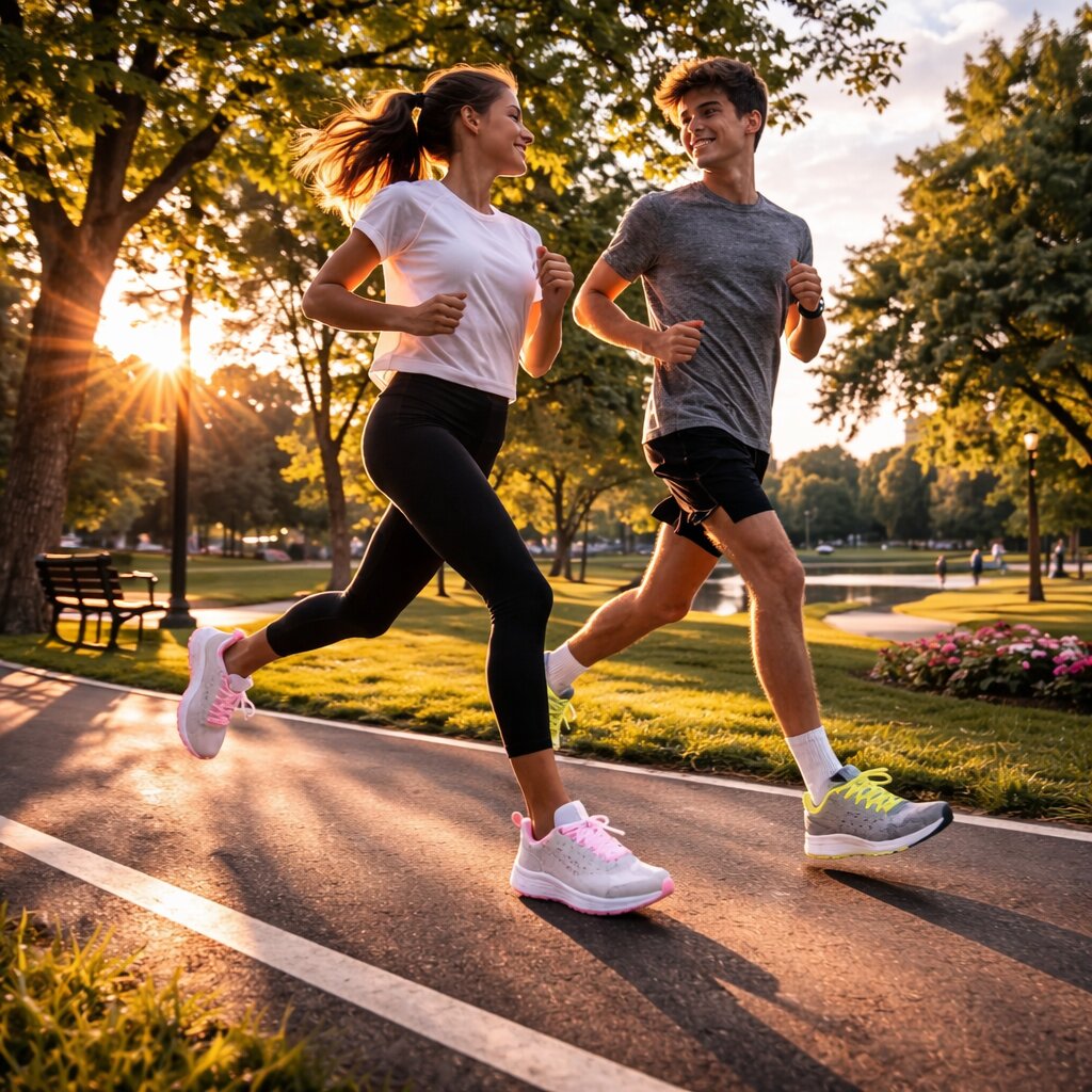 Cushioned Breathable Lace Up Sneakers