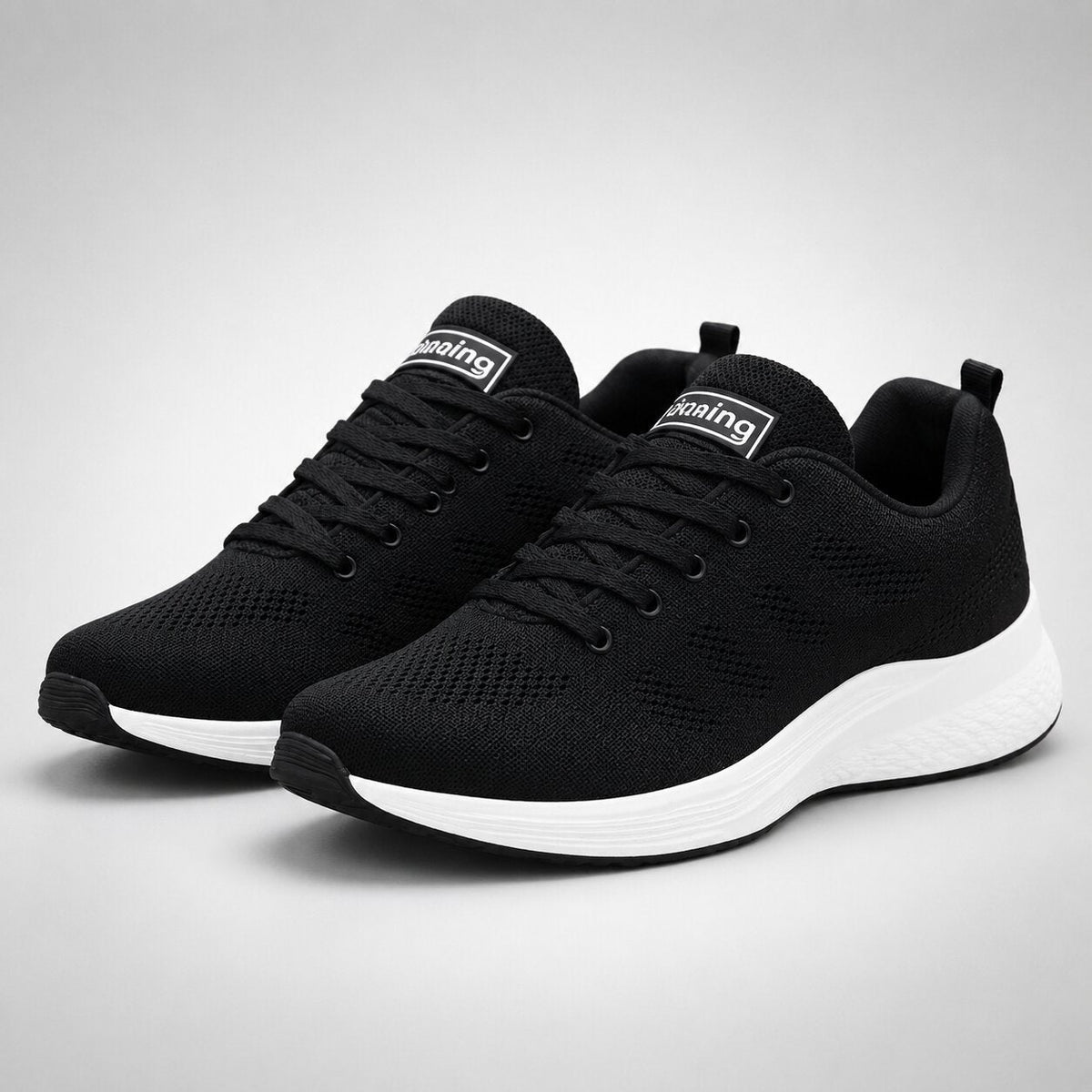 Cushioned Breathable Lace Up Sneakers