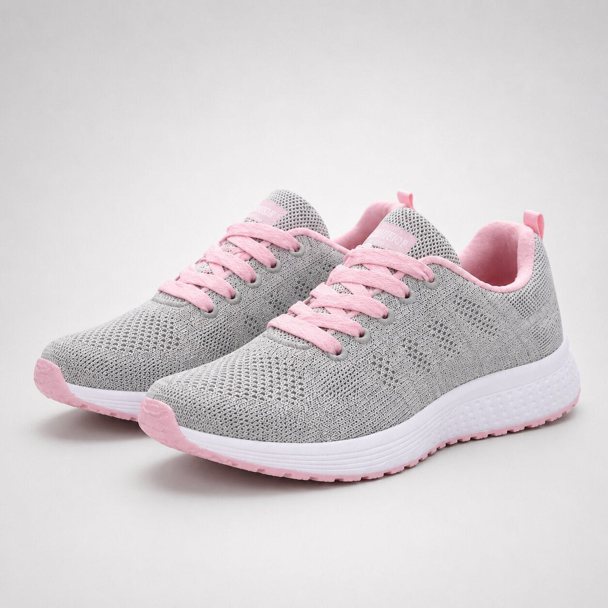 Cushioned Breathable Lace Up Sneakers