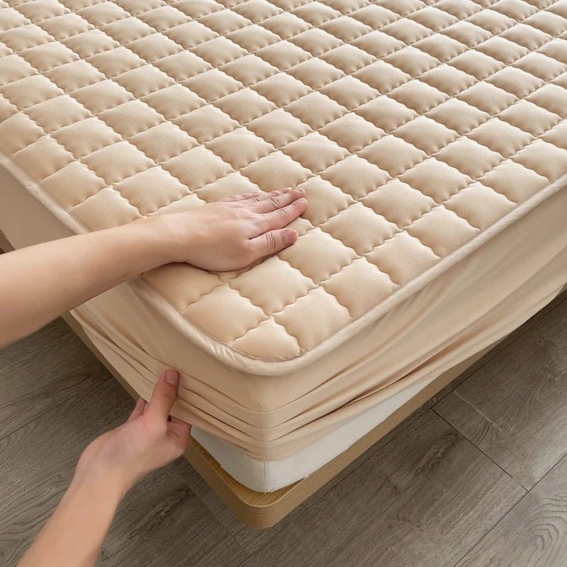 Quilted Fitted Mattress Protector Cover