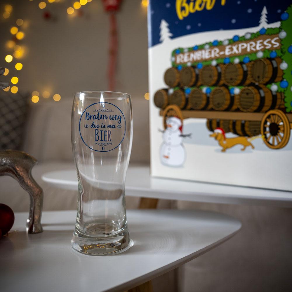Holiday Bavarian Beer Advent Calendar Box