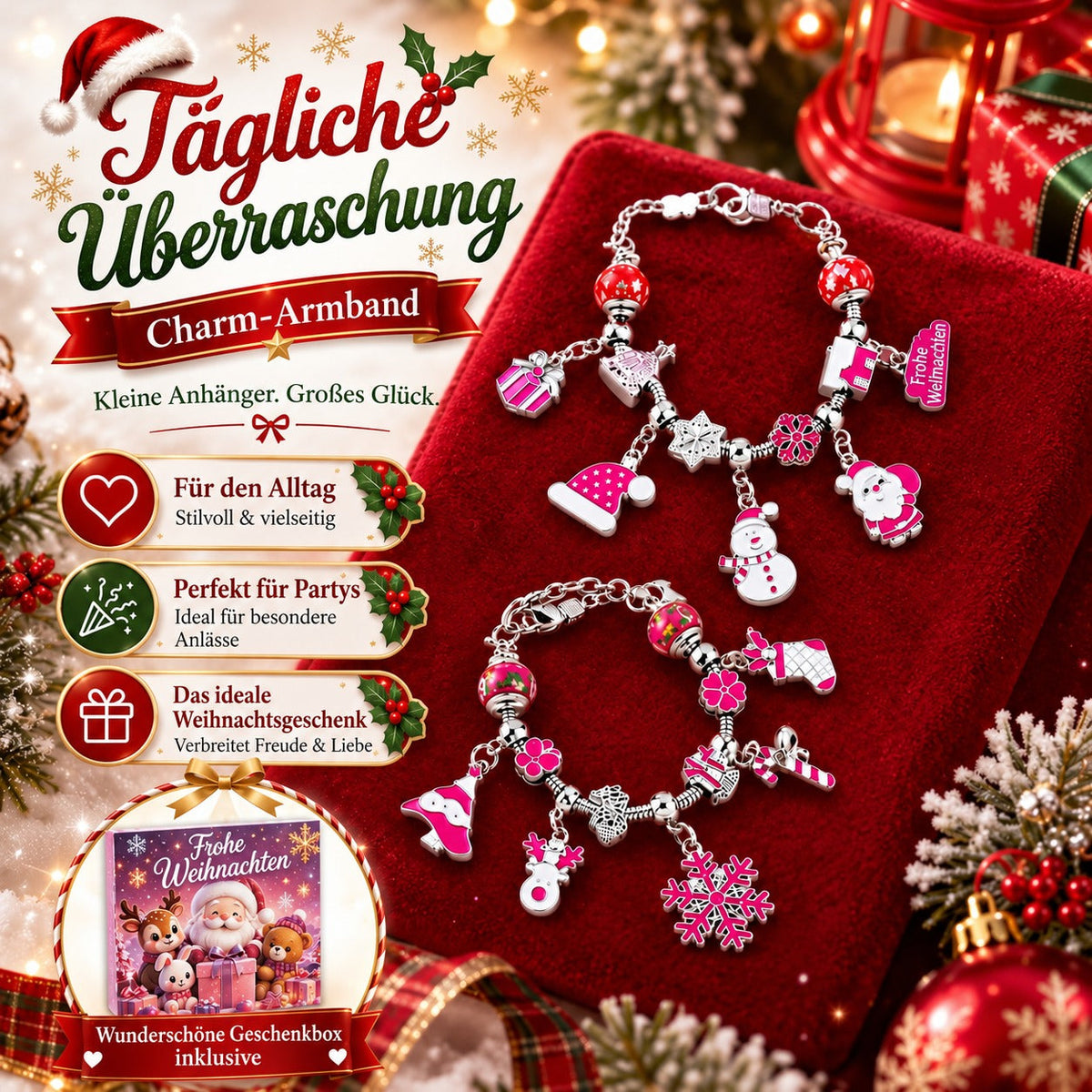 DIY Charm Bracelet Advent Calendar