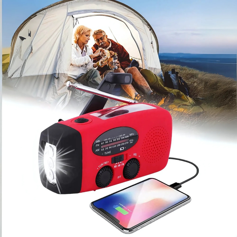 Hand Crank Weather Alert Radio