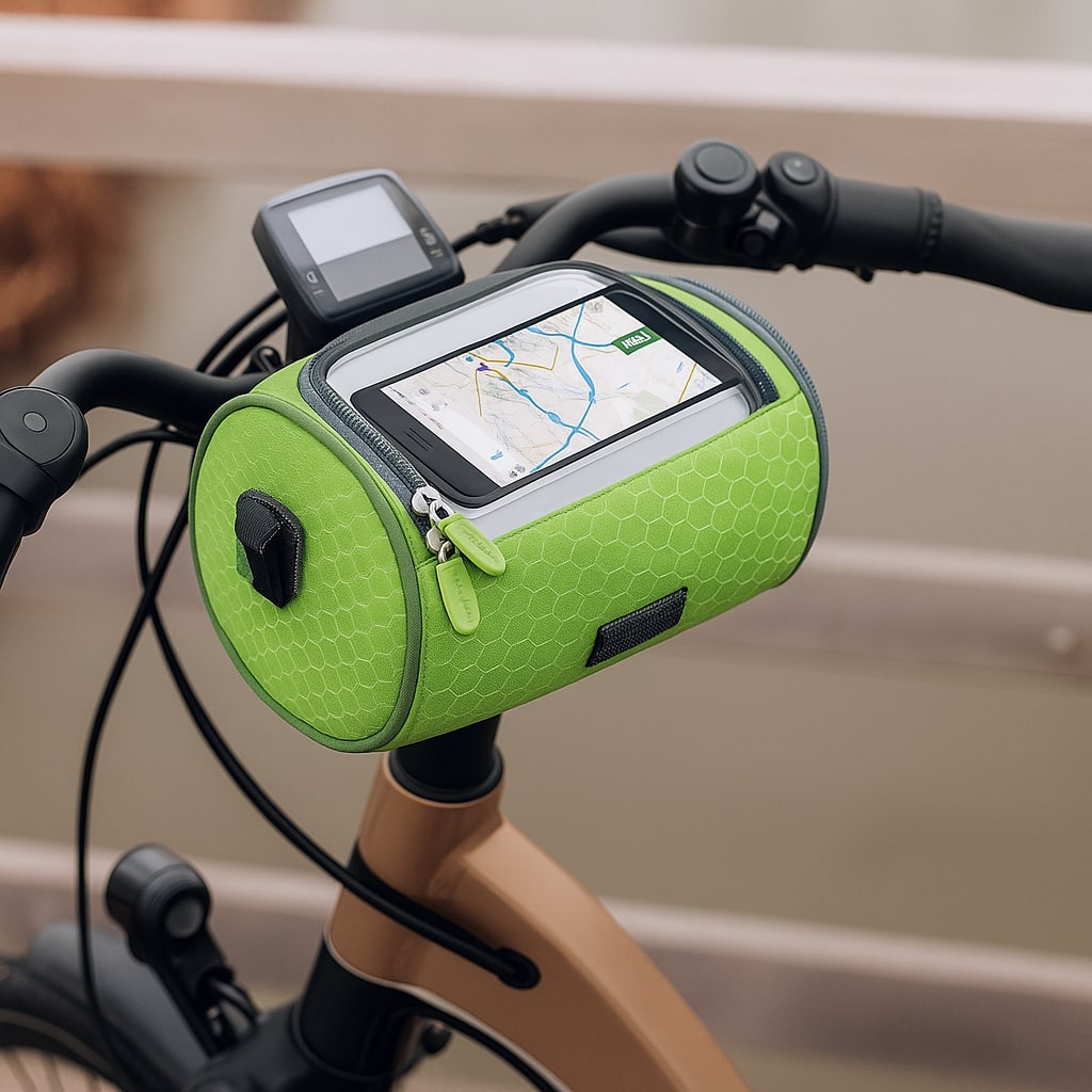 Touchscreen Cycling Handlebar Front Bag