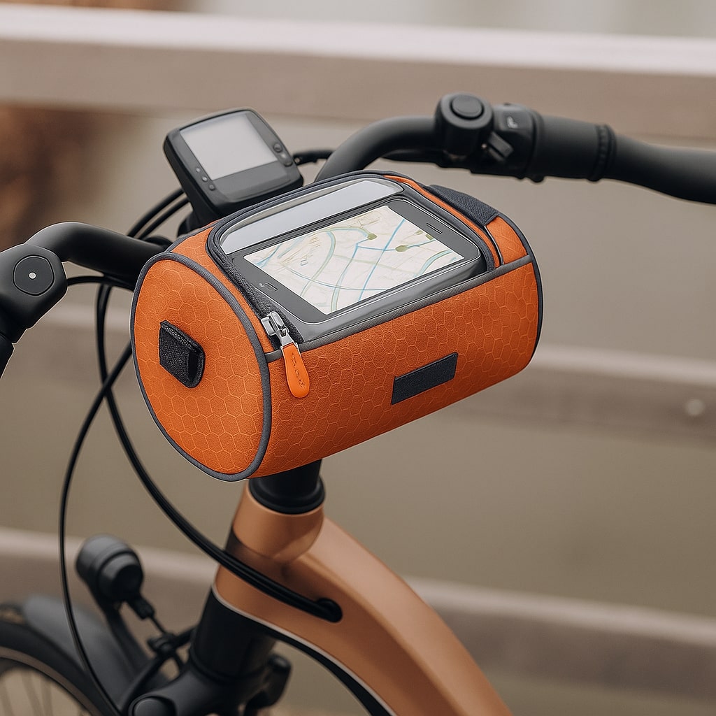 Touchscreen Cycling Handlebar Front Bag