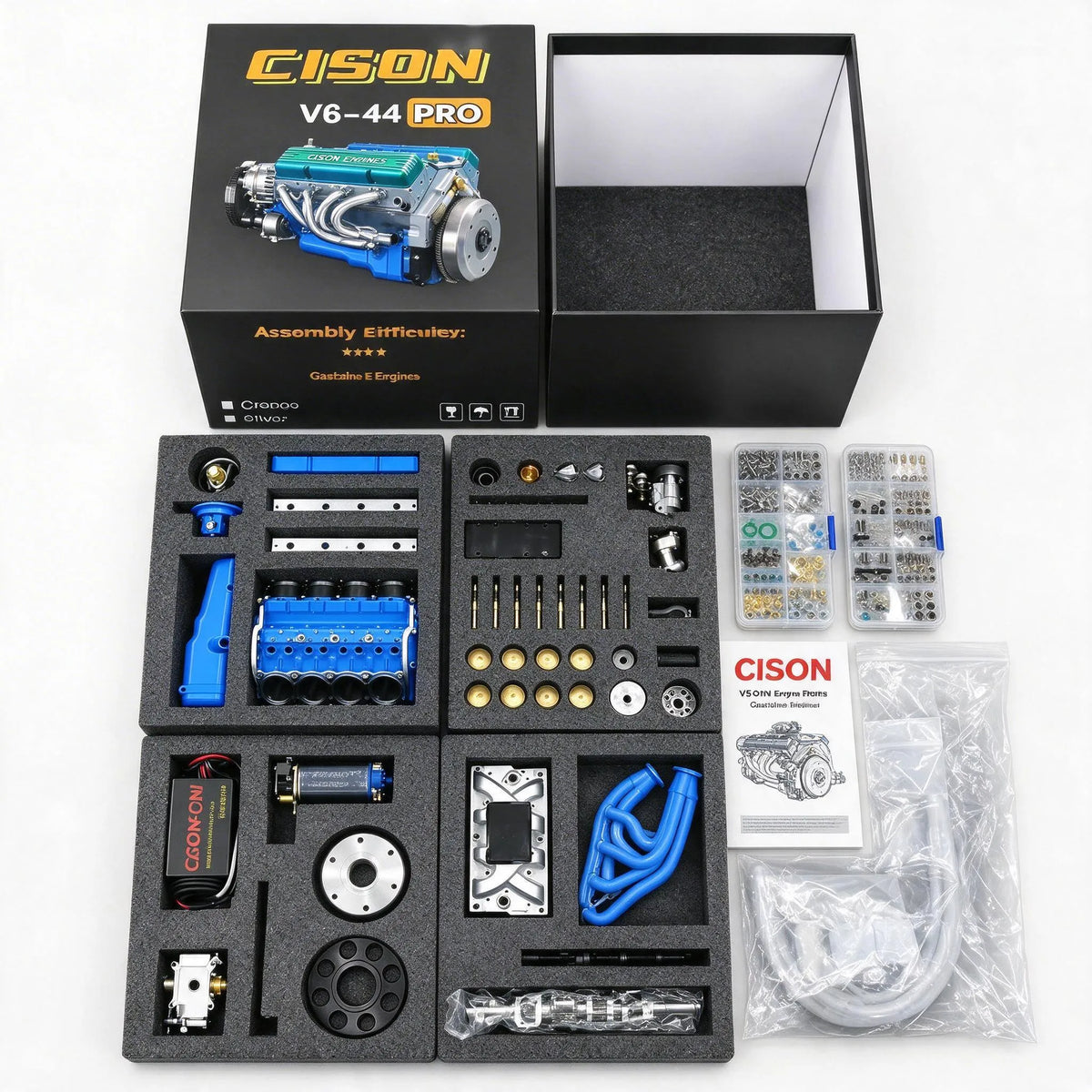 Functional Working V8 Engine Model Kit
