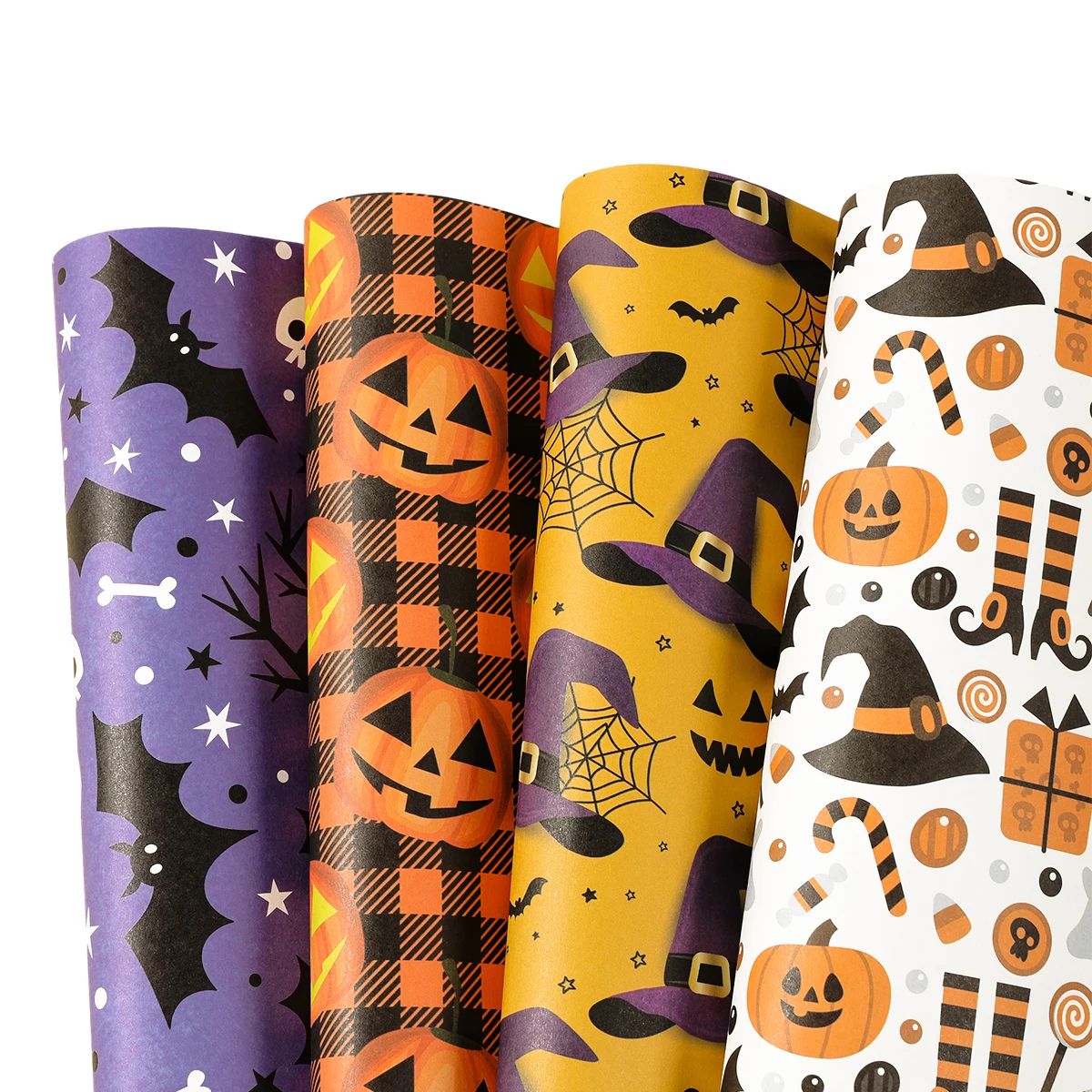Halloween Gift Wrap Paper Sheets