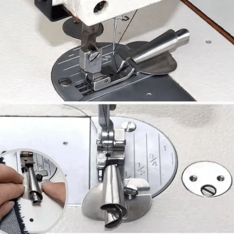 Sewing Hemmer Foot Guide Set with Universal Fit