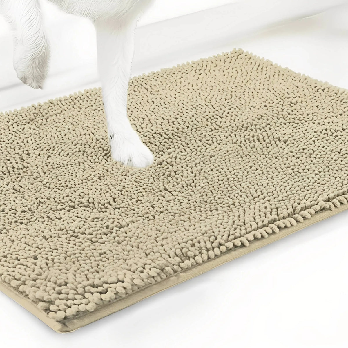Absorbent Non-Slip Dog Door Mat for Muddy Paws