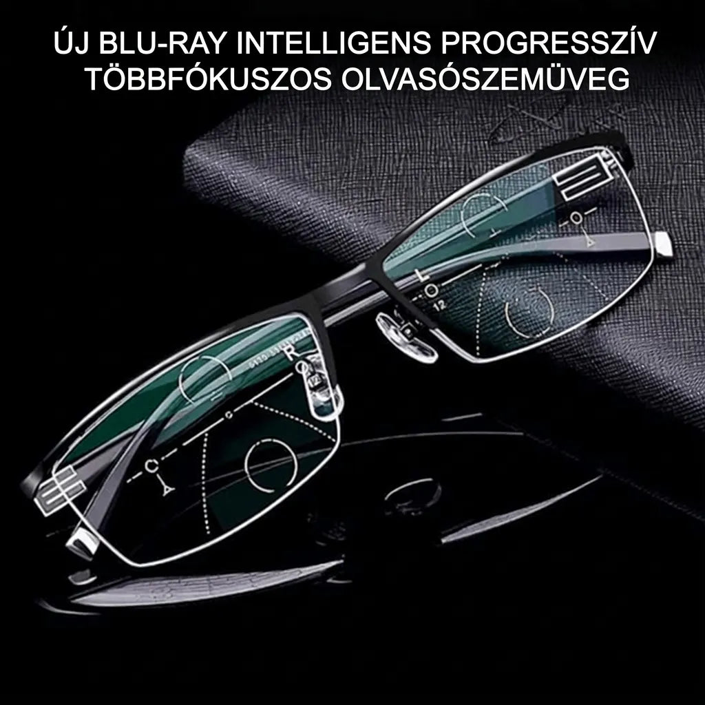 Adaptive Multi-Zone Progressive Reading Glasses