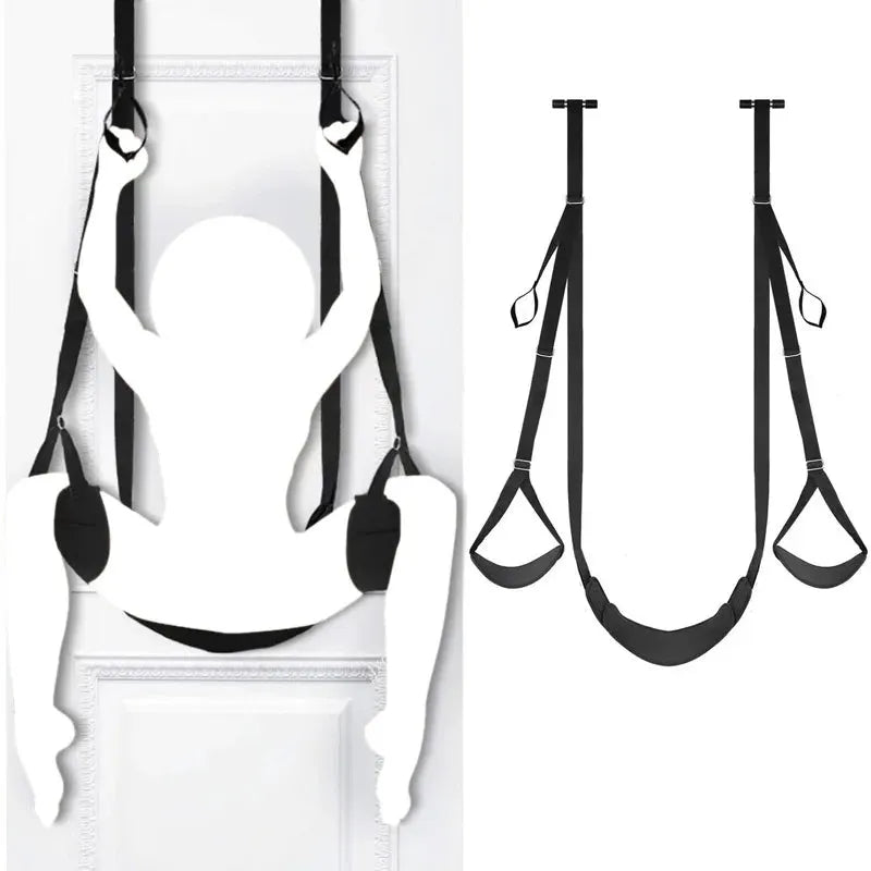 Adjustable Over-Door Swing Set for Couples