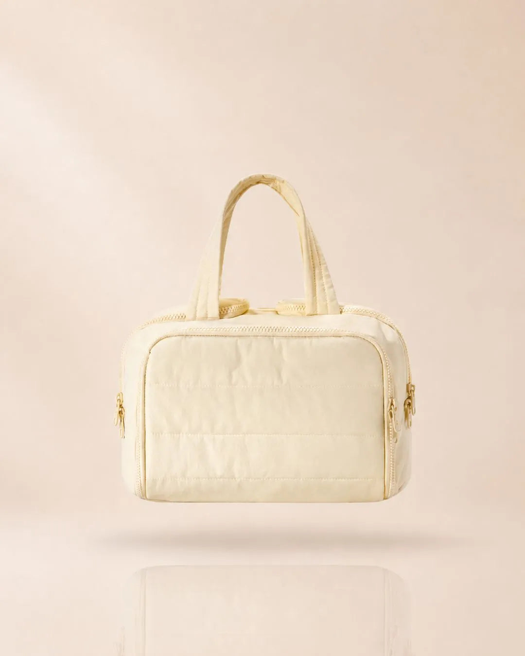 All-in-One Travel Makeup Organizer Bag with Water-Resistant Lining