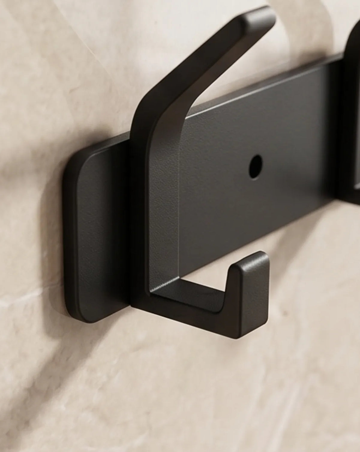 Aluminium Wall Coat Rack with Hooks