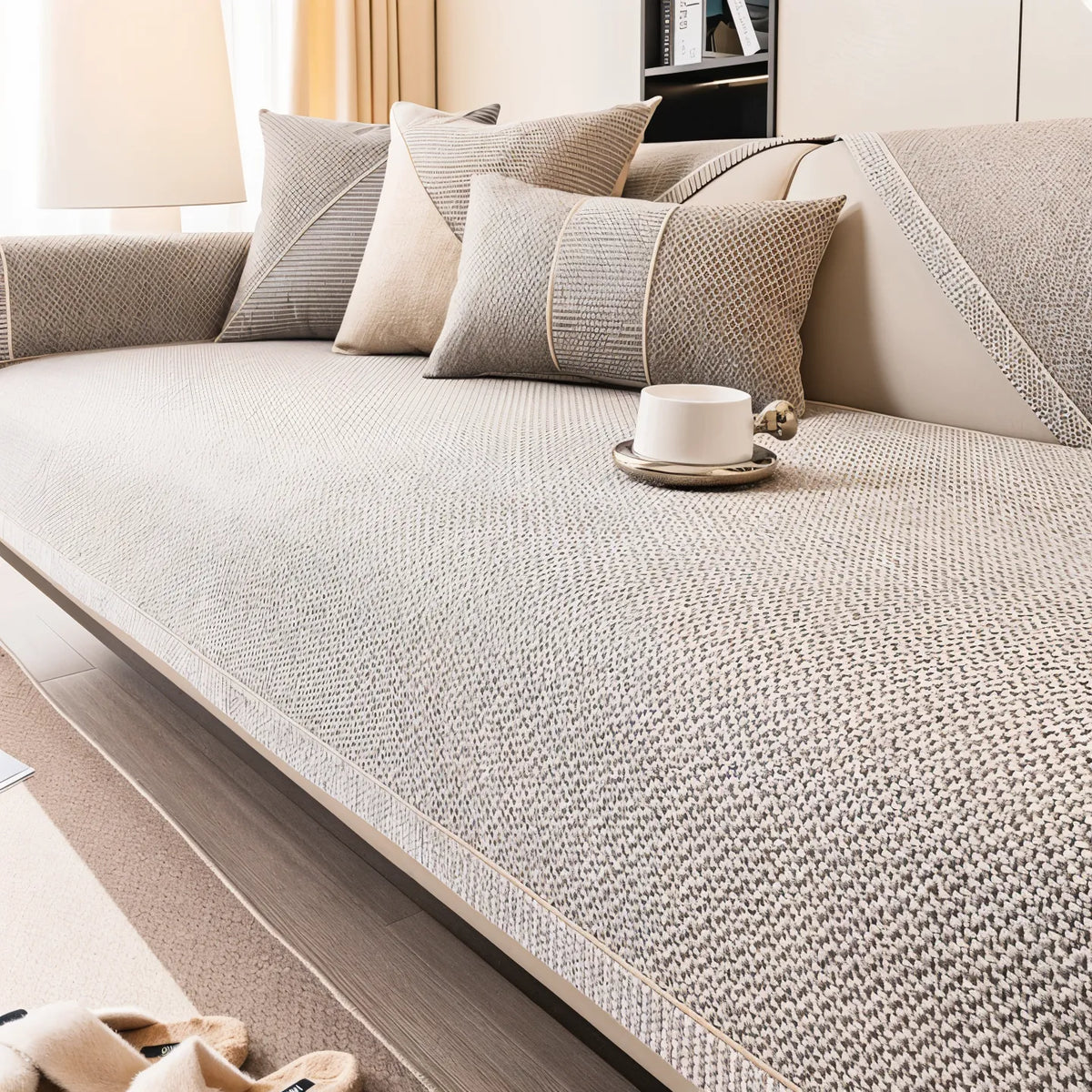 Anti-Slip Elastic Sofa Cover for Furniture Protection