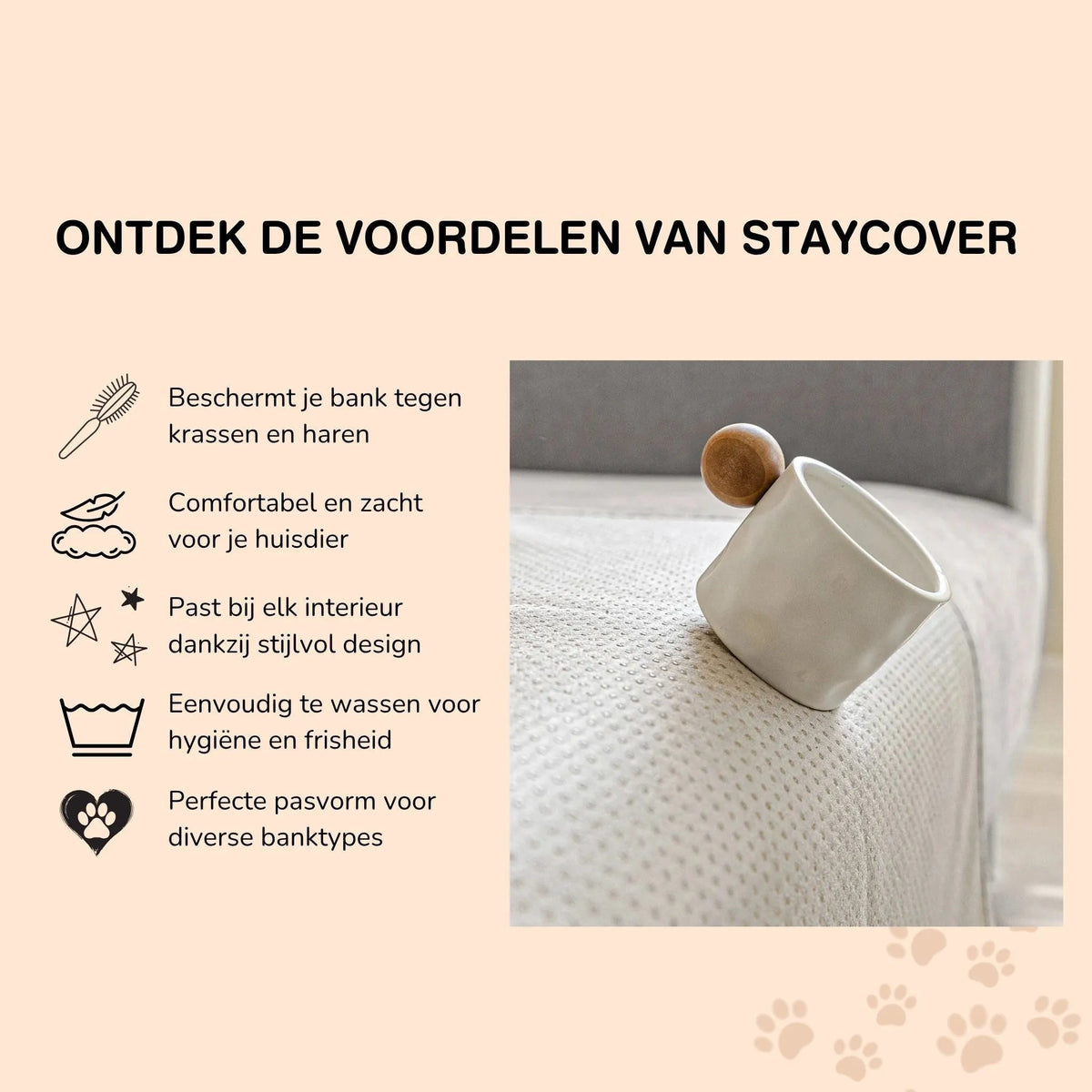 Anti-Slip Waterproof Sofa Cover with Washable Design