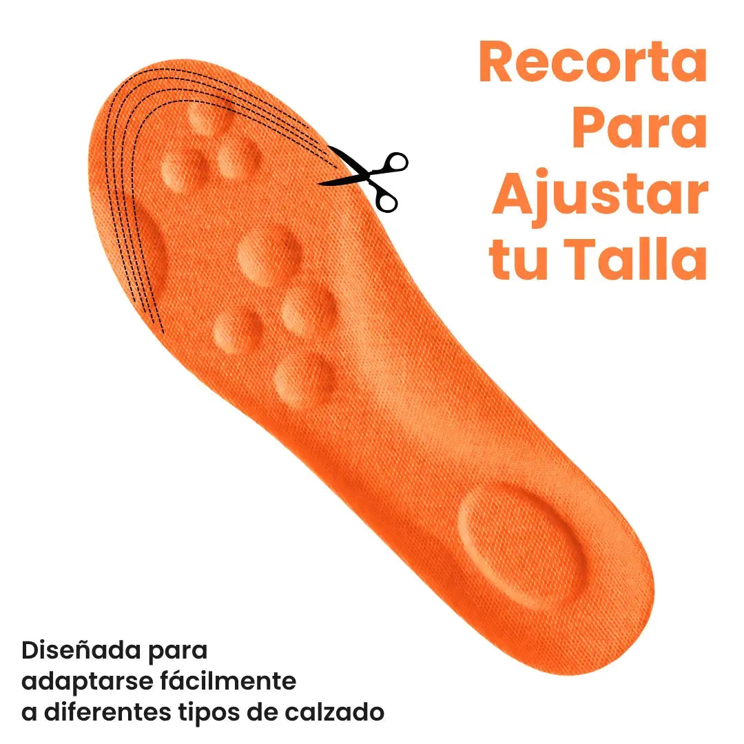 Arch Support Orthopedic Insoles with Heel Cushioning