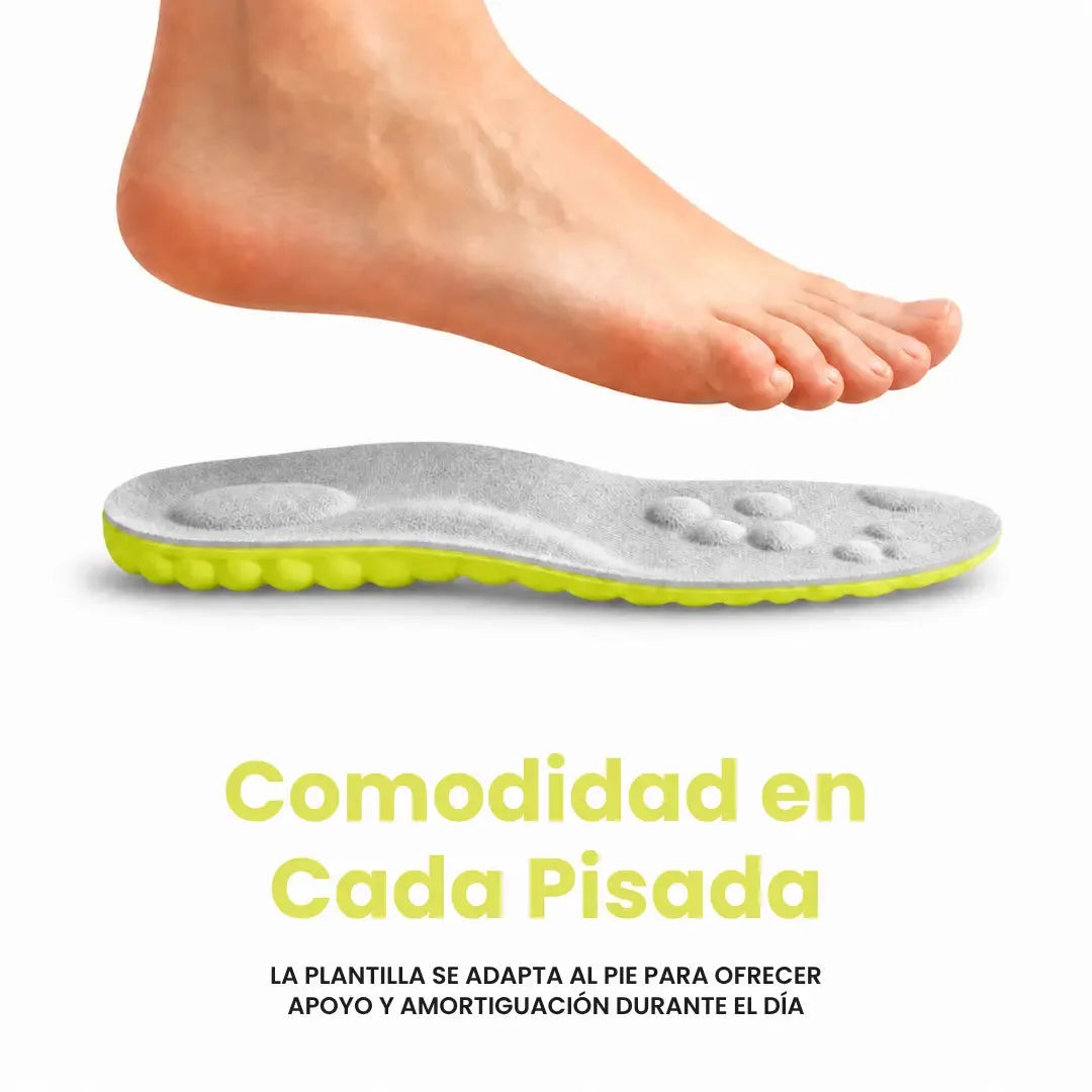 Arch Support Orthopedic Insoles with Heel Cushioning