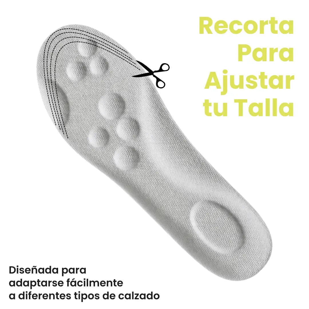 Arch Support Orthopedic Insoles with Heel Cushioning