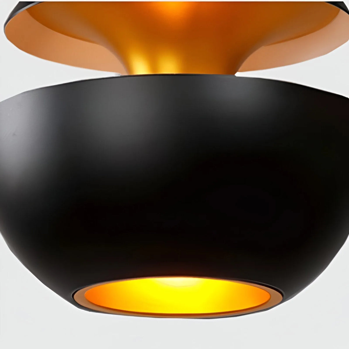 Artistic Apple-Shaped Pendant Light with Adjustable Cable