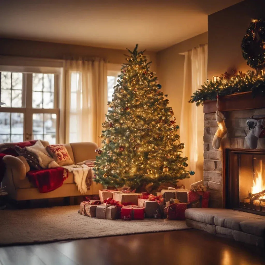 Christmas Tree LED String Lights with Remote Control